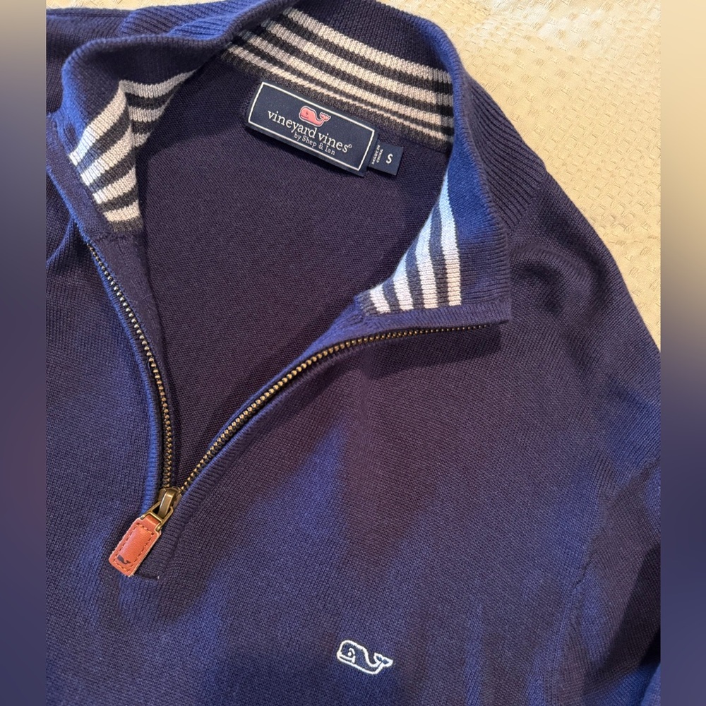 VINEYARD VINES Quarter Zip NWOT